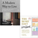 A Modern Way to Live [Hardcover] By Matt Gibberd & The Home Edit Workbook [Spiral-bound] By Clea Shearer, Joanna Teplin 2 Books Collection Set - The Book Bundle