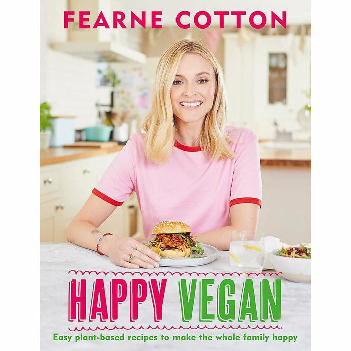 Happy Vegan [Hardcover], Plant Based Cookbook, The Vegan Longevity Diet, The Hairy Dieters Go Veggie 4 Books Collection Set - The Book Bundle