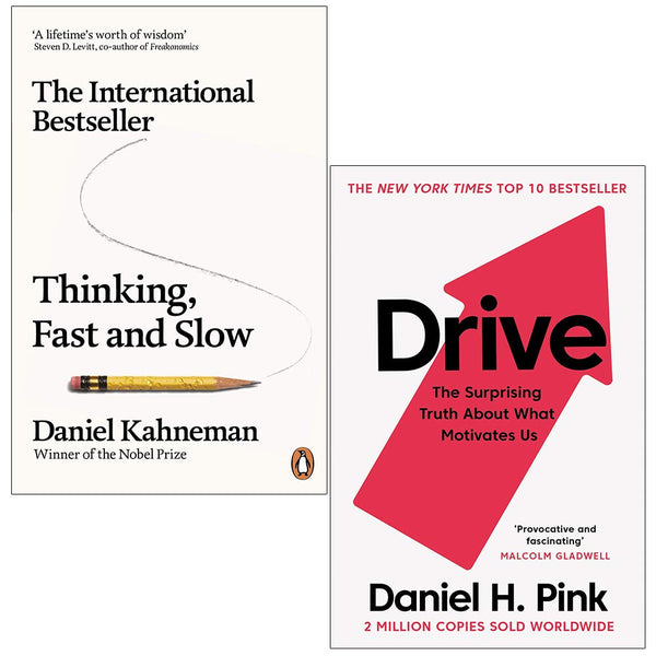 Daniel Kahneman 2 Books Collection Set(Noise [Hardcover], Thinking, Fast  and Slow): Daniel Kahneman: 9789124154639: : Books