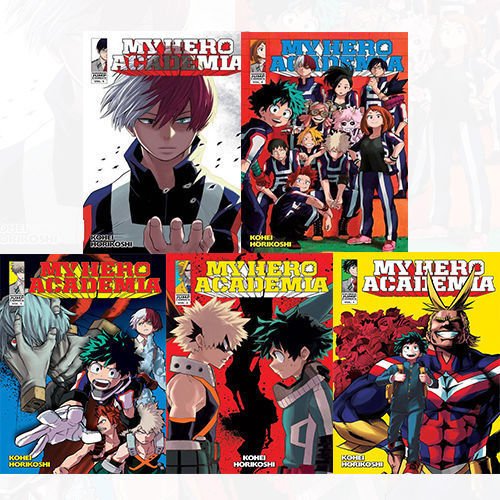 My Hero Academia Smash Series (Vol 1-5) Collection 5 Books Set By