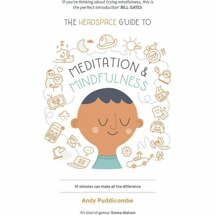 Meditation and Mindfulness, 10% Happier, Meditation For Fidgety Skeptics, Deep Work 4 Books Collection Set - The Book Bundle