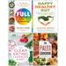 The Full Diet Cookbook, Happy Healthy Gut, The Clean Eating Cookbook & Diet, The Paleo Cookbook 4 Books Collection Set - The Book Bundle