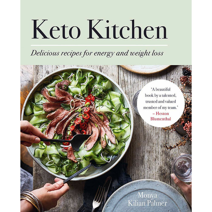 Keto Kitchen Series By Monya Kilian Palmer 2 Books Set (Delicious recipes & Lazy Keto Kitchen) - The Book Bundle