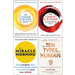 The Courage to be Happy, The Courage To Be Disliked, The Miracle Morning, The Ten Types of Human 4 Books Collection Set - The Book Bundle