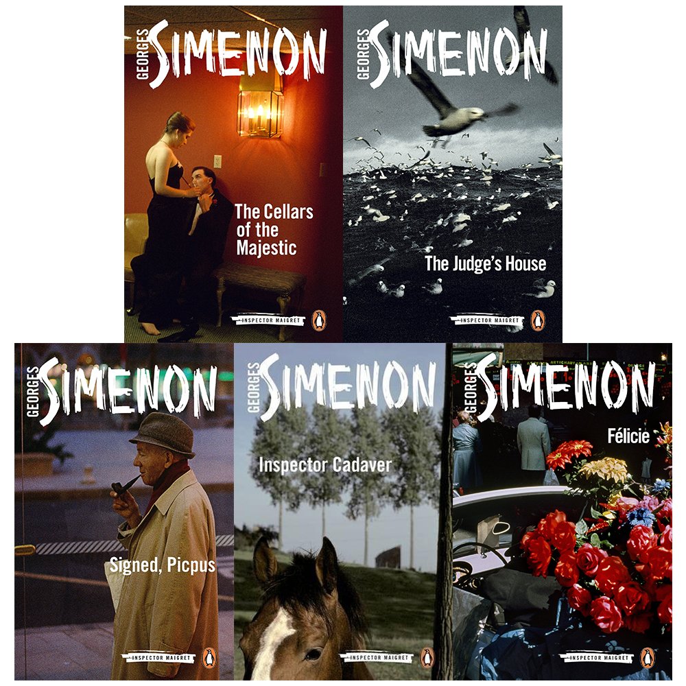 Inspector Maigret Series 5 :21 To 25 Books Collection Set By Georges  Simenon | The Book Bundle