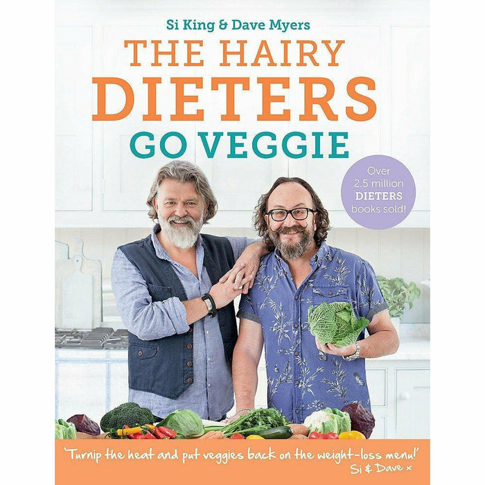 The Hairy Bikers' Great Curries [Hardcover], The Hairy Dieters Go Veggie, The Hairy Dieters Make It Easy 3 Books Collection Set - The Book Bundle