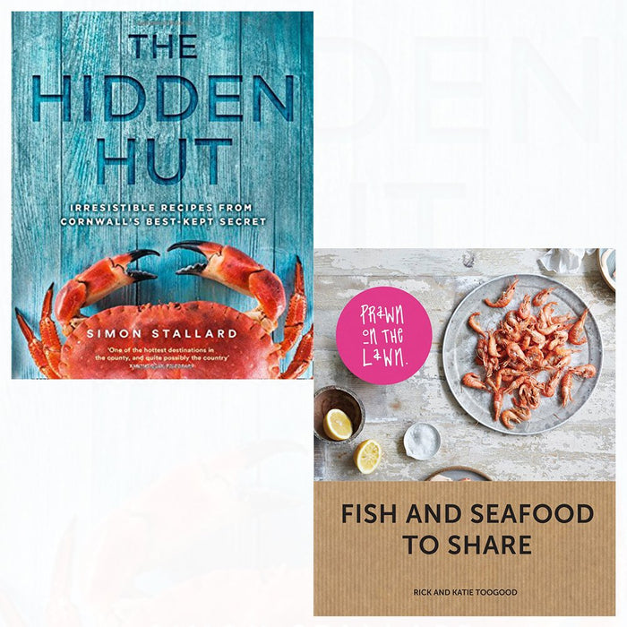 Prawn on the lawn and hidden hut 2 books collection set - The Book Bundle