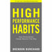 High Performance Habits [Hardcover], Meltdown How To Turn Your Hardship Into Happiness 4 Books Collection Set - The Book Bundle