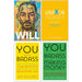 Will [Hardcover], Unf*ck Yourself, You Are a Badass, You Are a Badass at Making Money 4 Books Collection Set - The Book Bundle