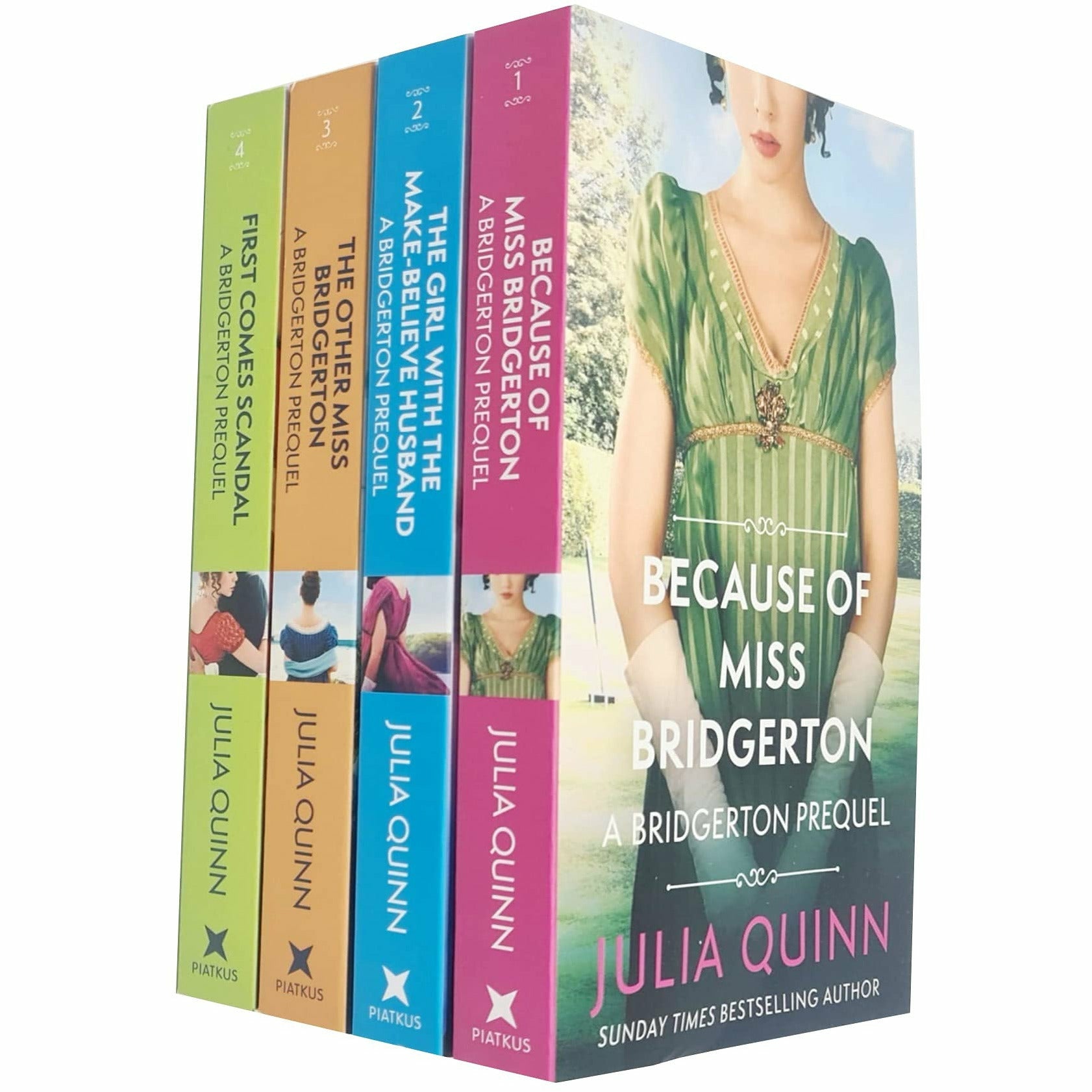 The Rokesbys Bridgerton Prequels Series Books 1 - 4 Collection Set by Julia  Quinn