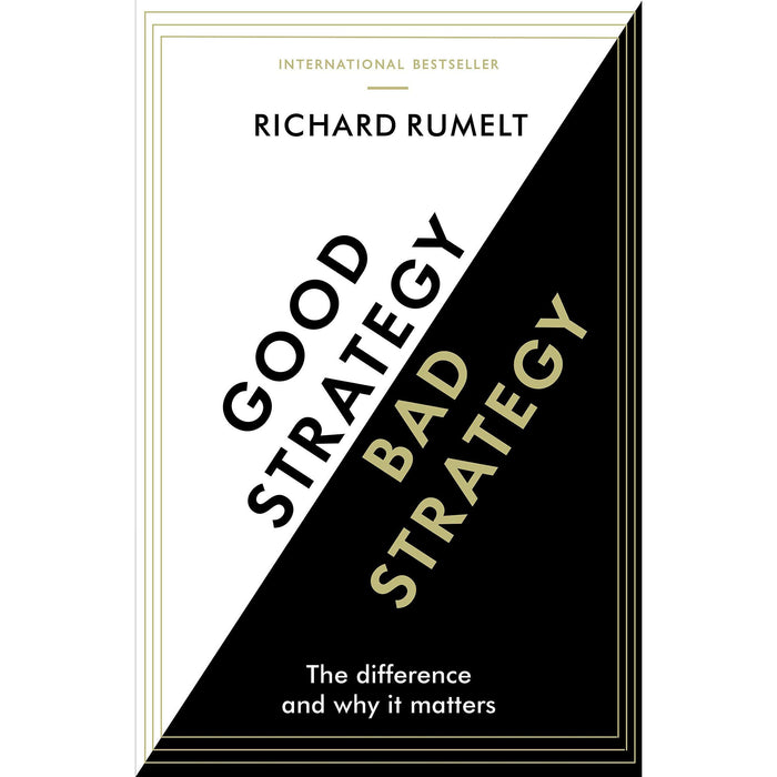 Good Strategy Bad Strategy, The Leader Who Had No Title, I Will Teach You To Be Rich, Secrets of the Millionaire Mind 4 Books Collection Set - The Book Bundle