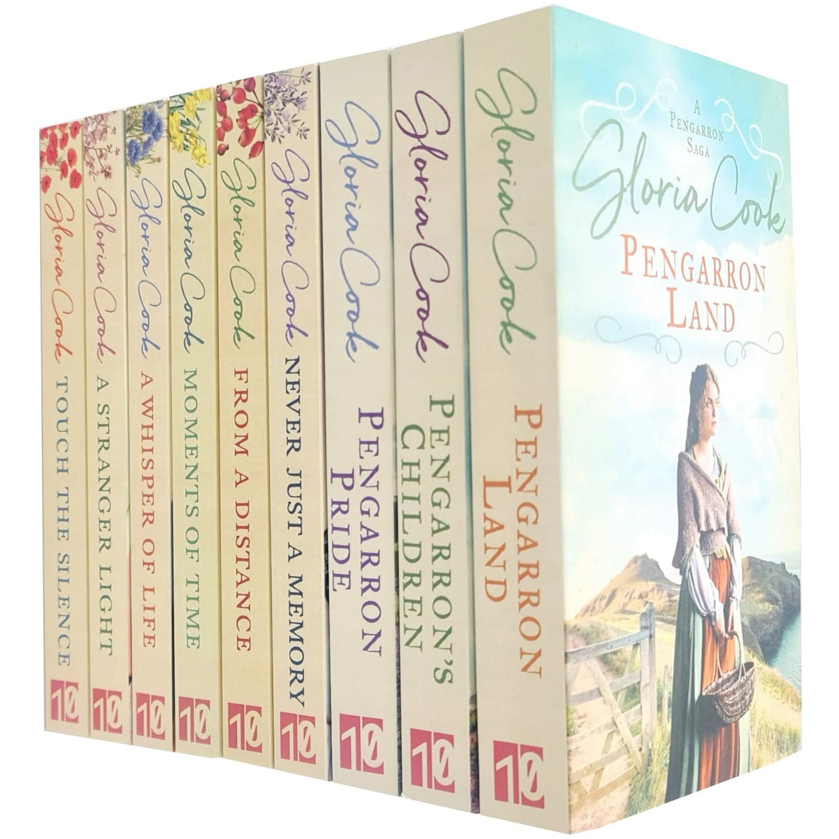 Gloria Cook Pengarron Sagas Series & Harvey Family Sagas 9 Books ...