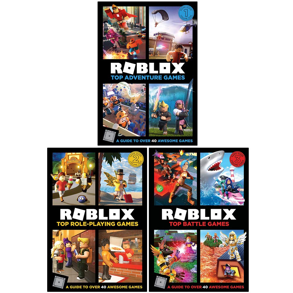 Roblox Ultimate Guide 3 Books Collection Set (Top Role-Playing Games, Top  Adventure Games, Top Battle Games) | The Book Bundle