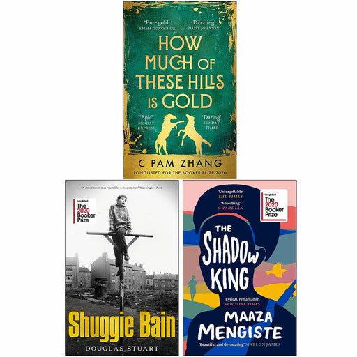 How Much of These Hills is Gold, Shuggie Bain, The Shadow King 3 Books Collection Set - The Book Bundle