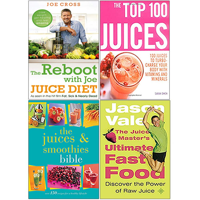 The Reboot , The Top, The Juices, The Juice Master 4 Books Collection Set - The Book Bundle