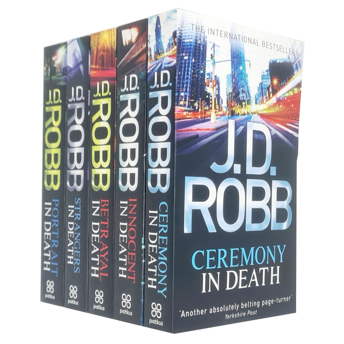 JD Robb In Death Series 5 Books Collection Set (Ceremony In Death