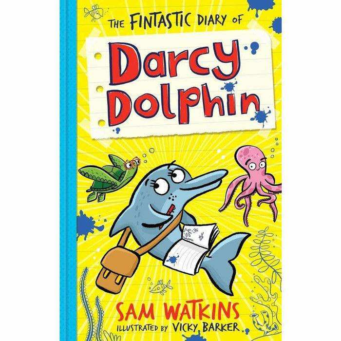 Sam Watkins Darcy Dolphin 3 Books Set Best Birthday Ever, Fintastic Diary NEW - The Book Bundle