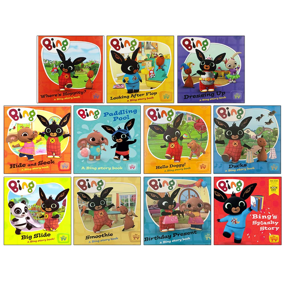 Bing As Seen On TV - Bing 11 Children Story Books Collection Pack Set ...