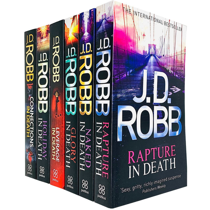 J. D. Robb In Death Series 6 Books Collection Set (Rapture In Death, Naked In Death) - The Book Bundle