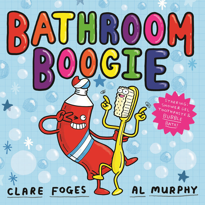 Kitchen Disco Series 2 Books Collection Set by Clare Foges (Bathroom Boogie & Kitchen Disco) - The Book Bundle