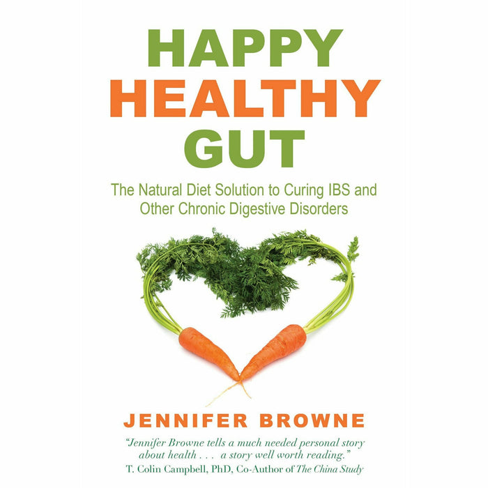 Natural Flava, Happy Healthy Gut, Whole Foods Plant-Based 3 Books Set - The Book Bundle