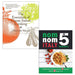 Essentials of Classic Italian Cooking [Hardcover], Nom Nom Italy In 5 Ingredients 2 Books Collection Set - The Book Bundle