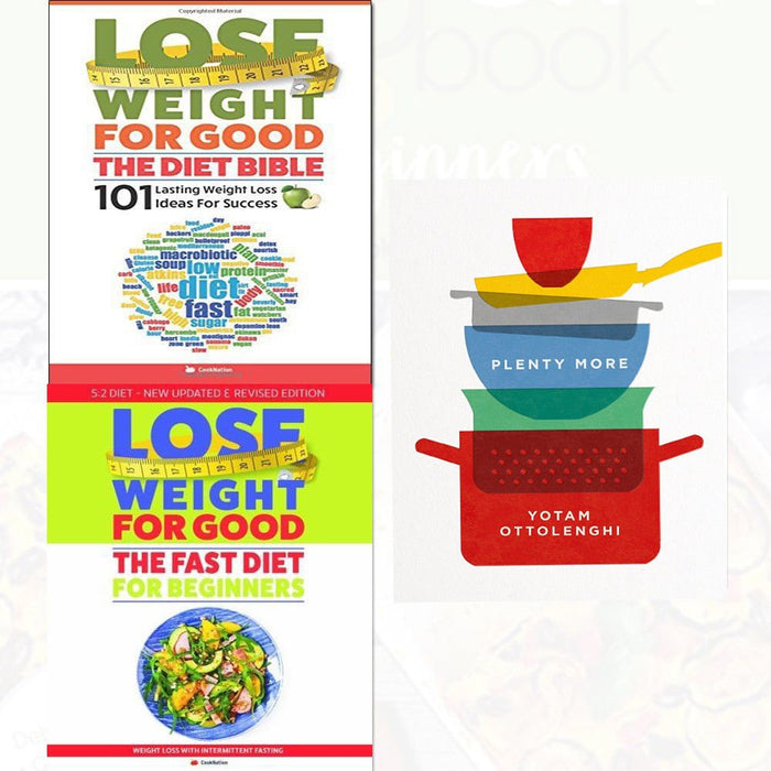 plenty more[hardcover],lose weight for good fast diet for  3 books collection set - The Book Bundle