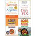 How to Retrain Your Appetite, The Diet Fix, Lose Weight For Good Slow Cooker Diet For Beginners, The Keto Diet for Beginners 4 Books Collection Set - The Book Bundle