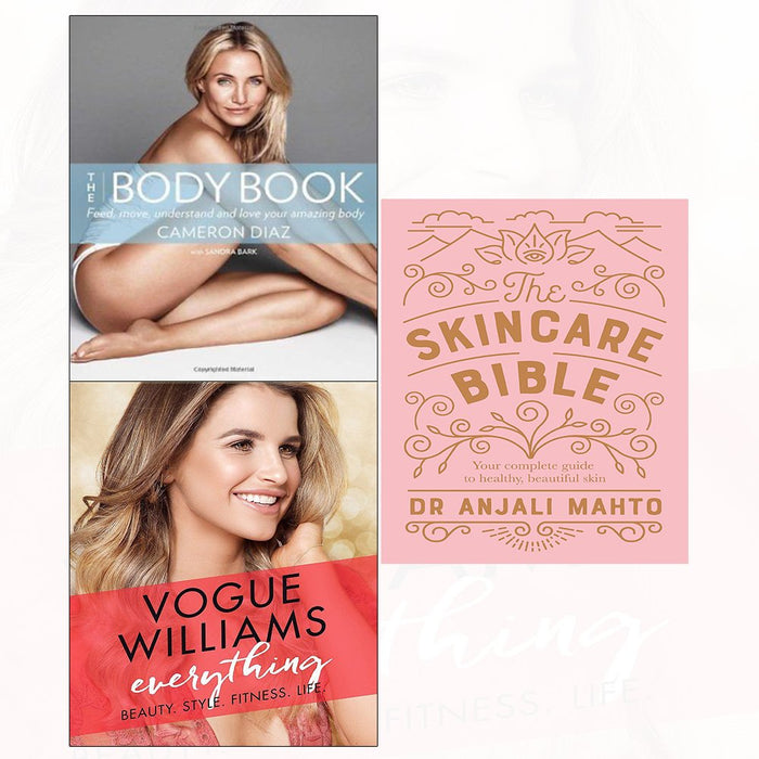 Everything[hardcover], body book, skincare bible 3 books collection set - The Book Bundle