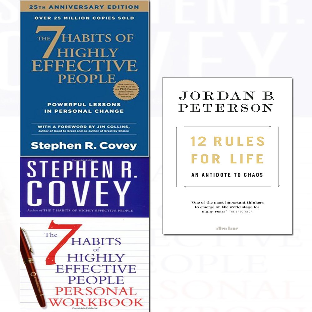 people,personal　Book　workbook　The　life　highly　of　habits　12　set　collection　rules　Bundle　effective　for　,7　books