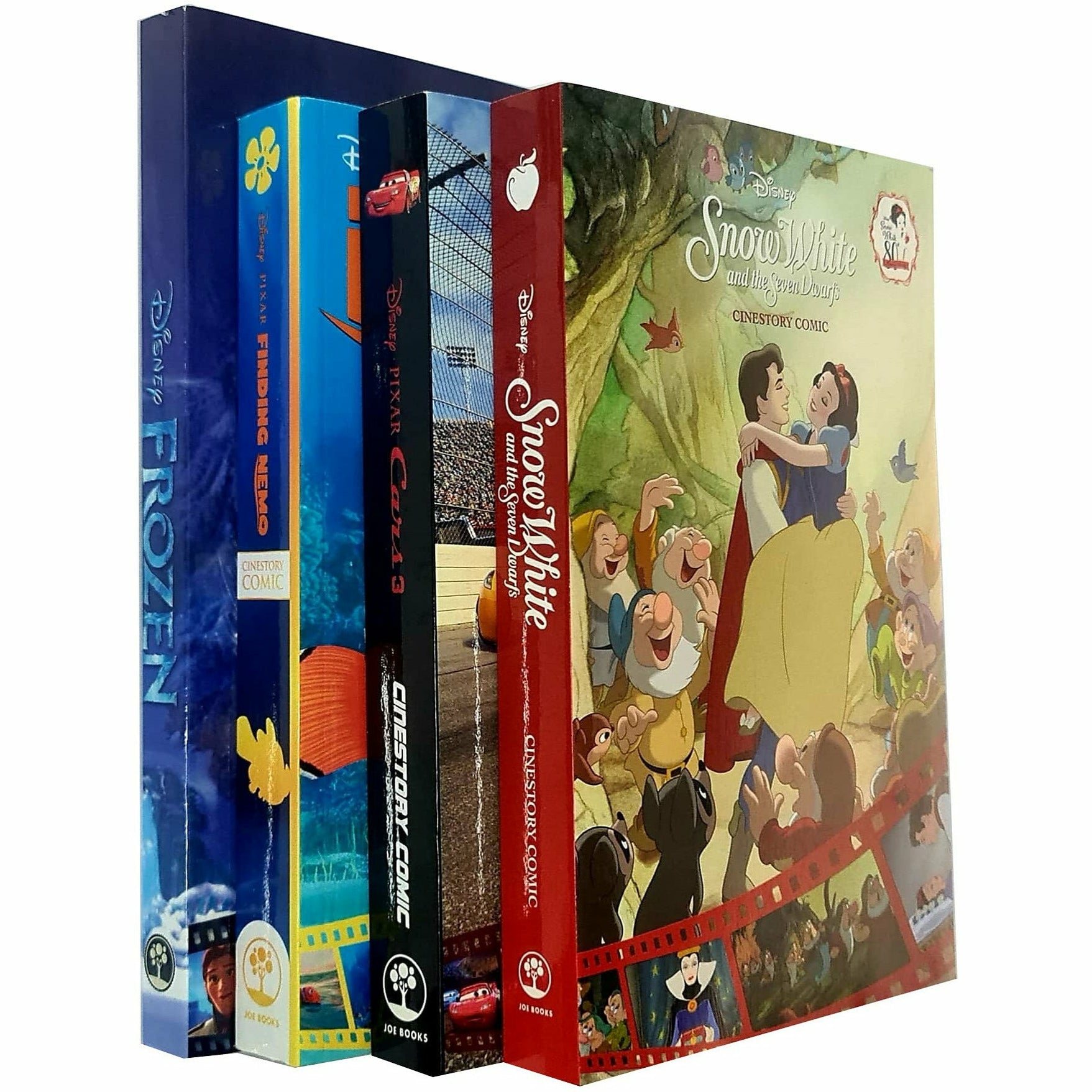 Disney Cinestory Comic Collection 4 Books Set (Snow White and the Seven ...