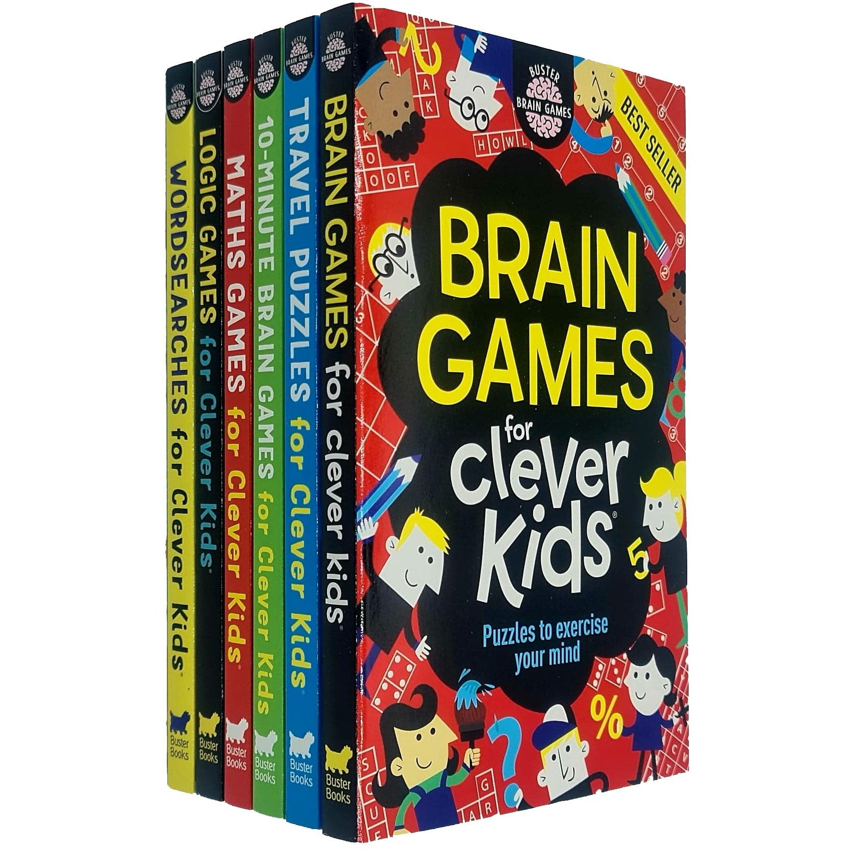 Kids Math Worksheet: Brain Games for Clever Kids Puzzles to Exercise Your  Mind