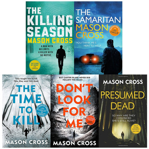 Mason cross carter blake series 5 books collection set - The Book Bundle