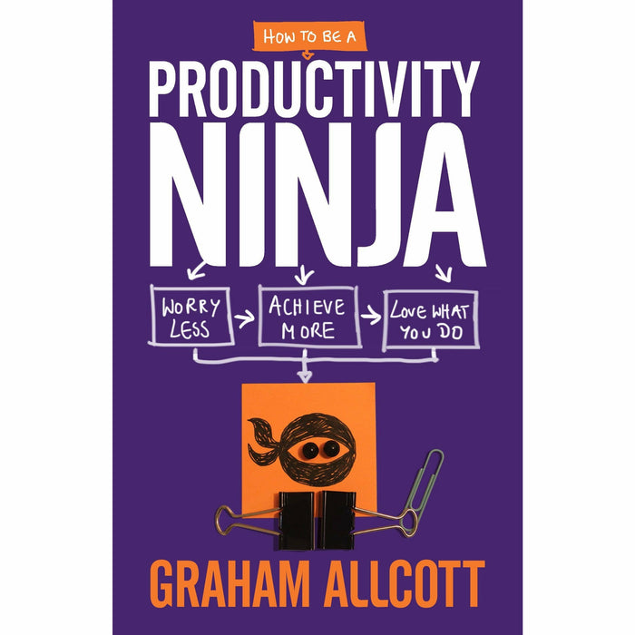 Getting things done for teens, how to be a productivity ninja, life leverage and eat that frog 5 books collection set - The Book Bundle