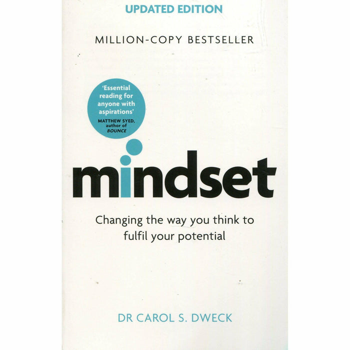 Grit, Mindset Carol Dweck, Drive Daniel H Pink 3 Books Collection Set - The Book Bundle