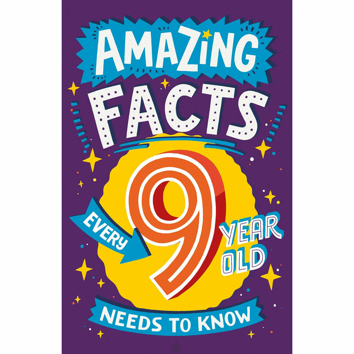 Amazing Facts Every 6, 7, 8, 9 Year  Old Needs to Know By  Catherine Brereton and James 4 Books Set - The Book Bundle