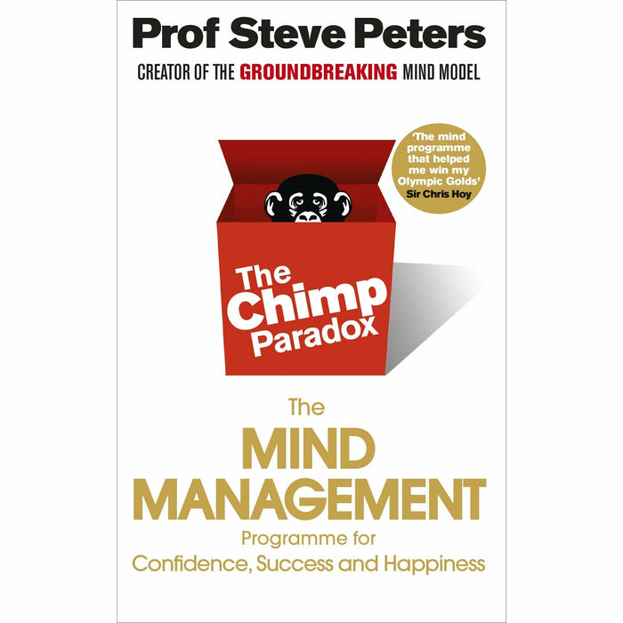 Chimp Paradox 3 Books Collection set By Prof Steve Peters ( My Hidden Chimp, The Silent Guides, The Chimp Paradox) - The Book Bundle