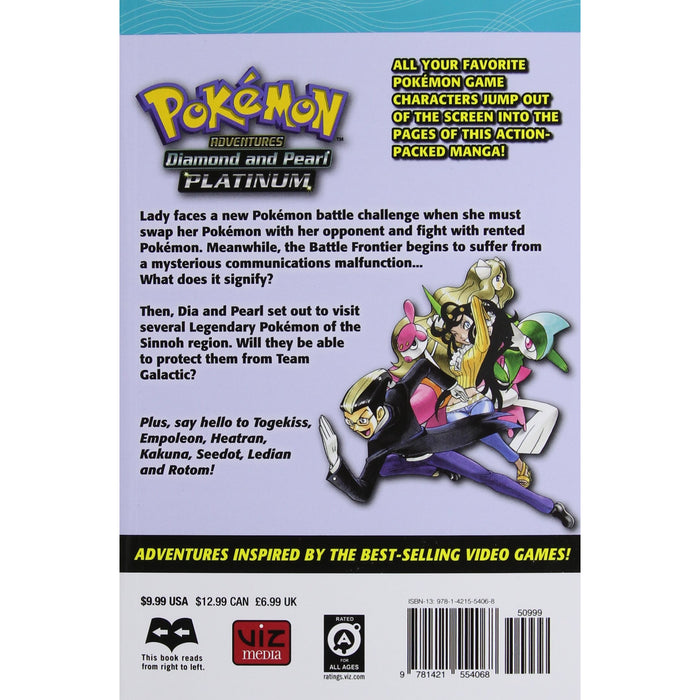Pokemon Adventures: Diamond and Pearl - Platinum #1-11 VF/NM complete  series set