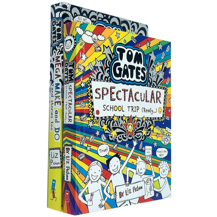 Tom Gates Collection 2 Books Set By Liz Pichon (Spectacular