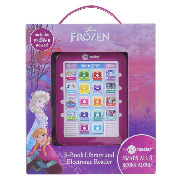 Disney Frozen and Frozen 2 Elsa, Anna, Olaf, and More! - Me Reader Electronic Reader and 8-Sound Book Library - PI Kids: 8-Book Library and Electronic Reader - The Book Bundle