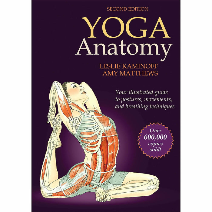 Yoga Anatomy 2nd Edition, Get Fit Fast At Home, BodyBuilding Cookbook Ripped Recipes 3 Books Collection Set - The Book Bundle