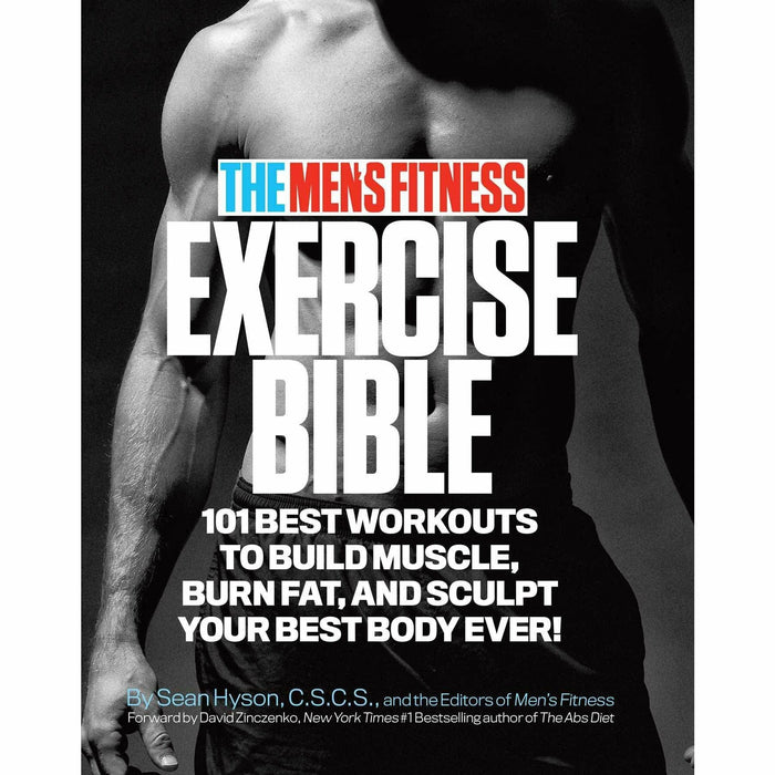 The World's Fittest Book, The Men's Fitness Exercise Bible, Body Building Cookbook Ripped Recipes 3 Books Collection Set - The Book Bundle