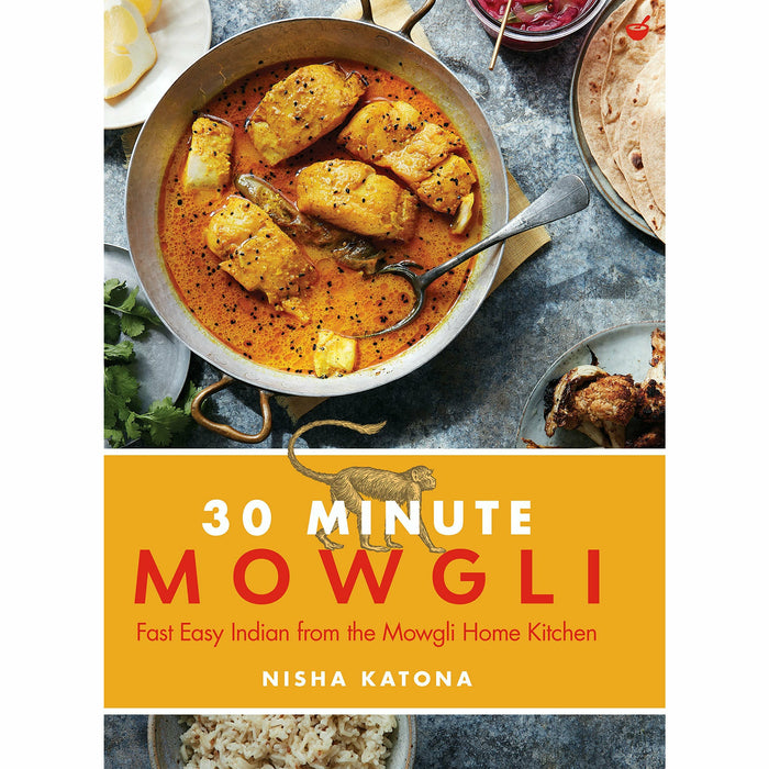 Mowgli Street Food, Fresh & Easy, Indian Vegetarian, Dal Medicine, 30 Minute Mowgli 5 Books Set - The Book Bundle