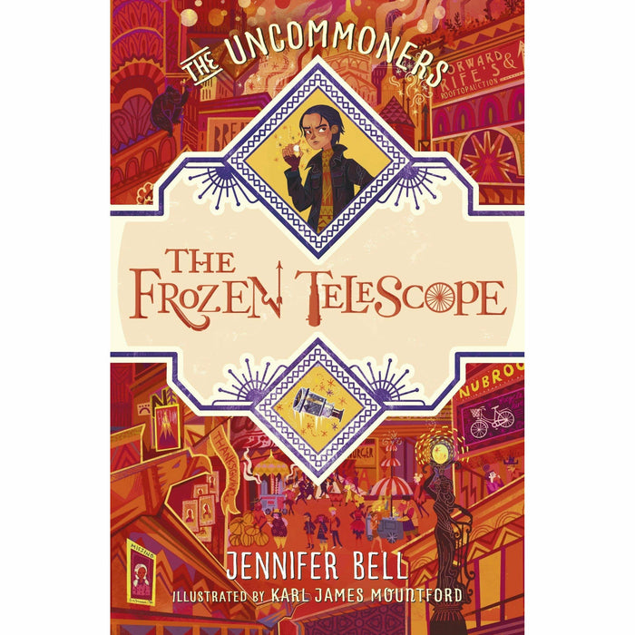 Jennifer Bell The Uncommoners Series 3 Books Set (Smoking Hourglass, Frozen Telescope, Crooked Sixpence) - The Book Bundle