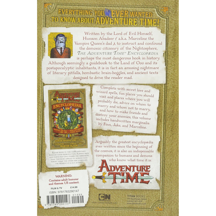 The Adventure Time Encyclopaedia (Encyclopedia): Inhabitants, Lore