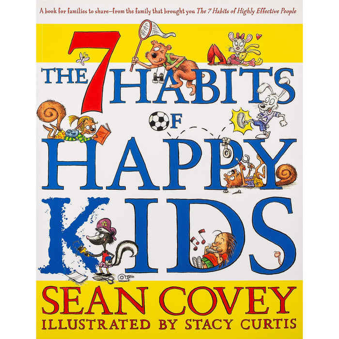 The 7 Habits of Happy Kids By Sean Covey & Positively Teenage By Nicola Morgan 2 Books Collection Set - The Book Bundle