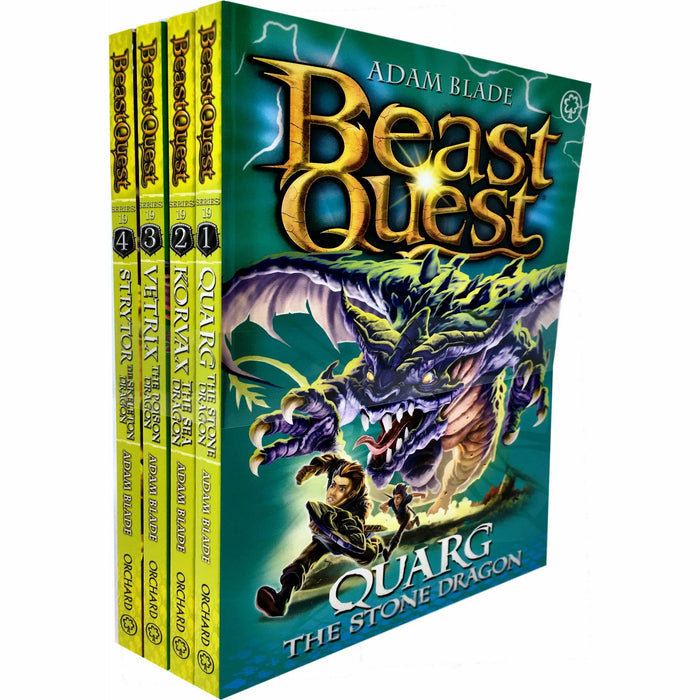 Beast Quest Series 19 Collection 4 Books Set By Adam Blade - The Book Bundle