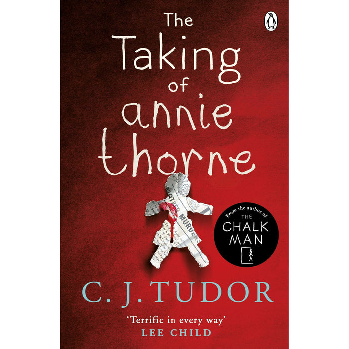 C J Tudor Collection 4 Books Set (The Chalk Man, The Taking of Annie Thorne, The Other People, The Burning Girls) - The Book Bundle