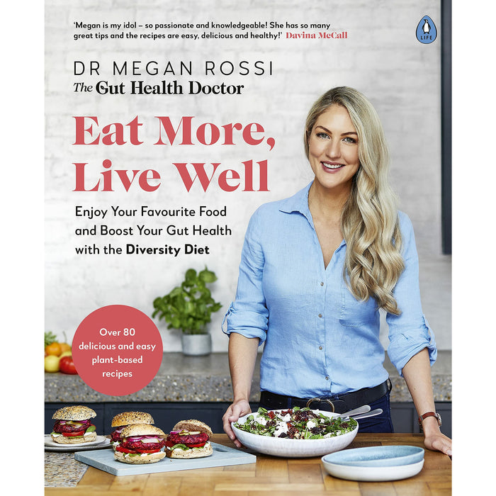 The Healthy Medic Food for Life Meals in 15 minutes, Eat More, Live Well, Happy Healthy Gut 3 Book Set - The Book Bundle