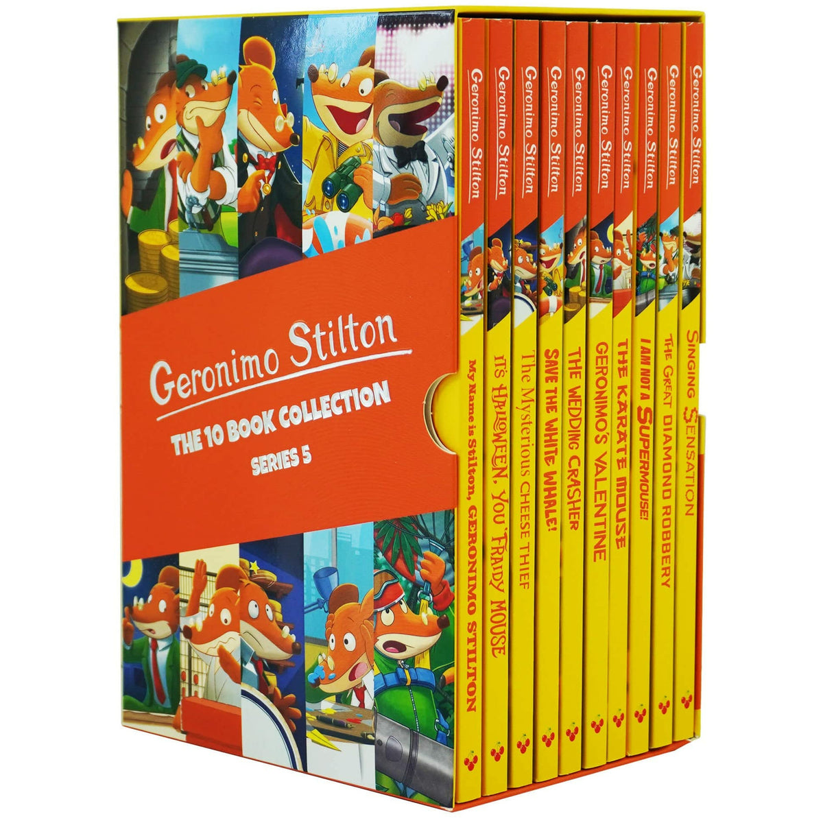 Geronimo Stilton 10 Books Collection Set (Series 5) (My Name is Stilton ...